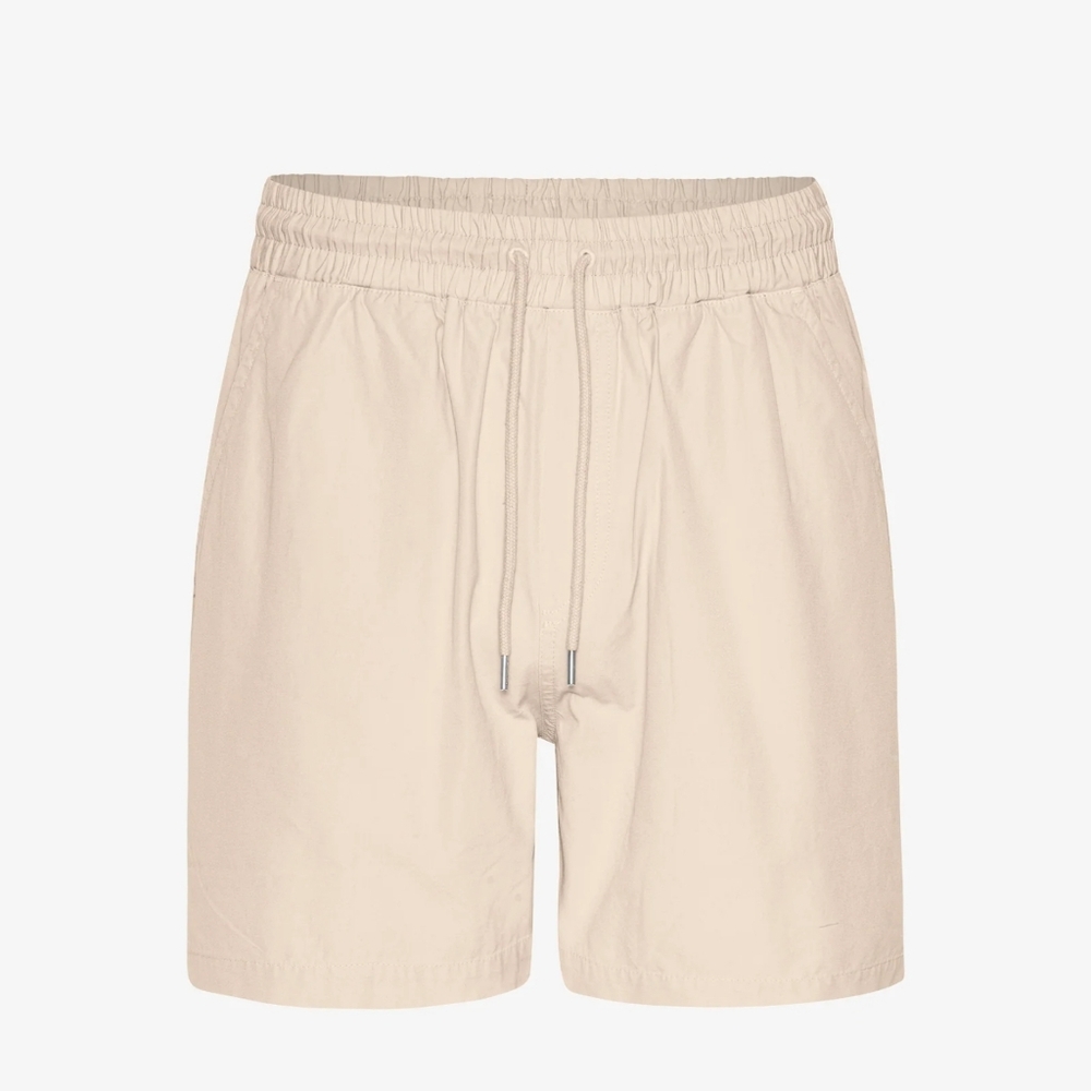 Colorful Standard Organic Twill Shorts Ivory White